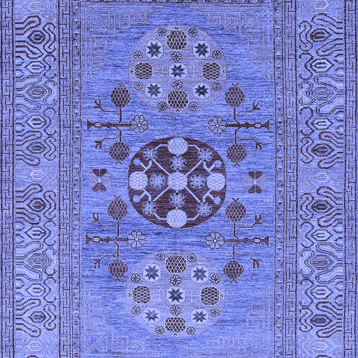 Oriental Blue Industrial Rug, urb2141blu