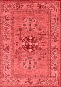 Oriental Red Industrial Rug, urb2141red