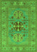 Oriental Green Industrial Rug, urb2141grn