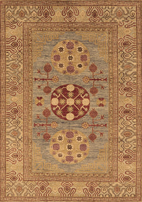 Oriental Brown Industrial Rug, urb2141brn