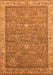 Oriental Orange Industrial Rug, urb2142org