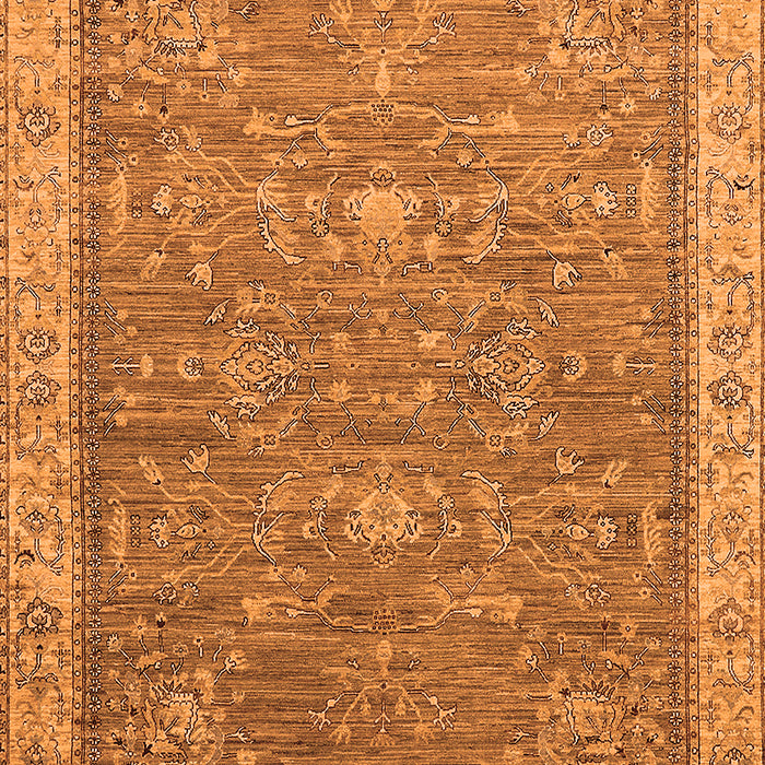 Oriental Orange Industrial Rug, urb2142org