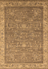 Oriental Brown Industrial Rug, urb2142brn