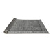 Sideview of Oriental Gray Industrial Rug, urb2142gry