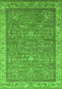 Oriental Green Industrial Rug, urb2142grn