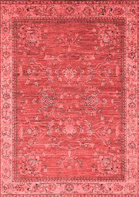 Oriental Red Industrial Rug, urb2142red