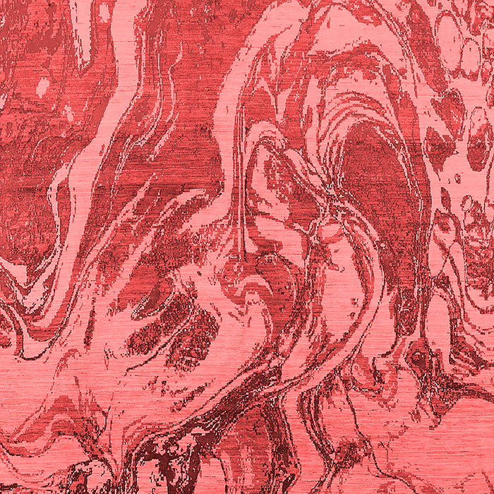 Machine Washable Oriental Red Industrial Rug, wshurb2143red