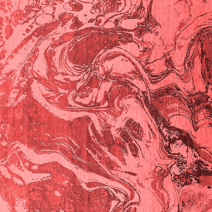 Machine Washable Oriental Red Industrial Rug, wshurb2143red