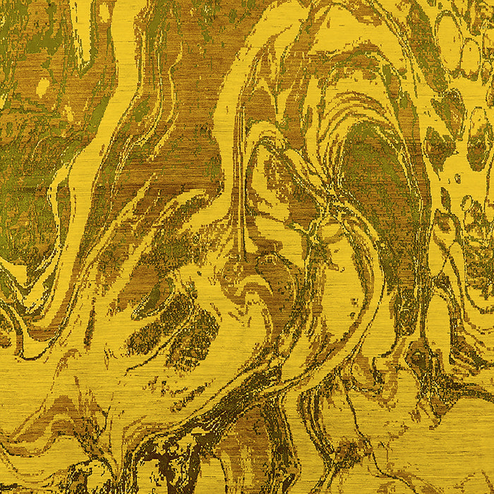 Oriental Yellow Industrial Rug, urb2143yw