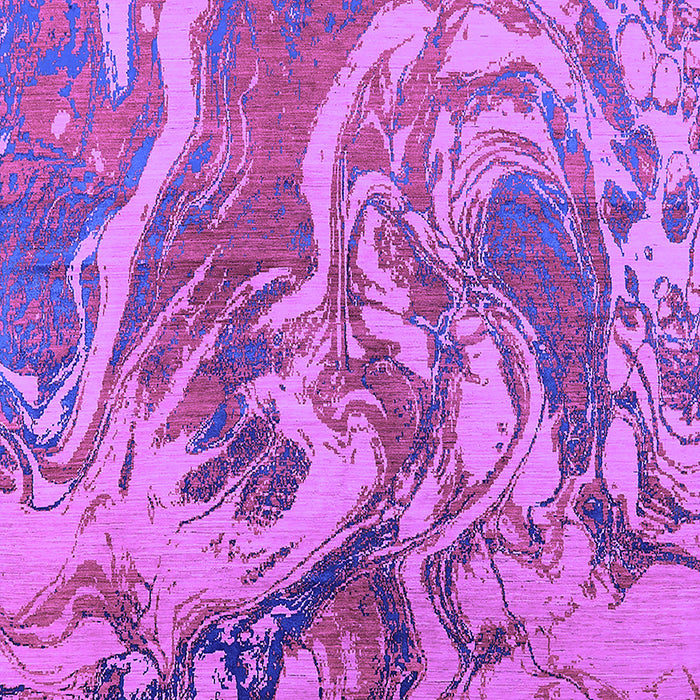 Machine Washable Oriental Purple Industrial Area Rugs, wshurb2143pur