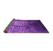 Sideview of Oriental Pink Industrial Rug, urb2144pnk