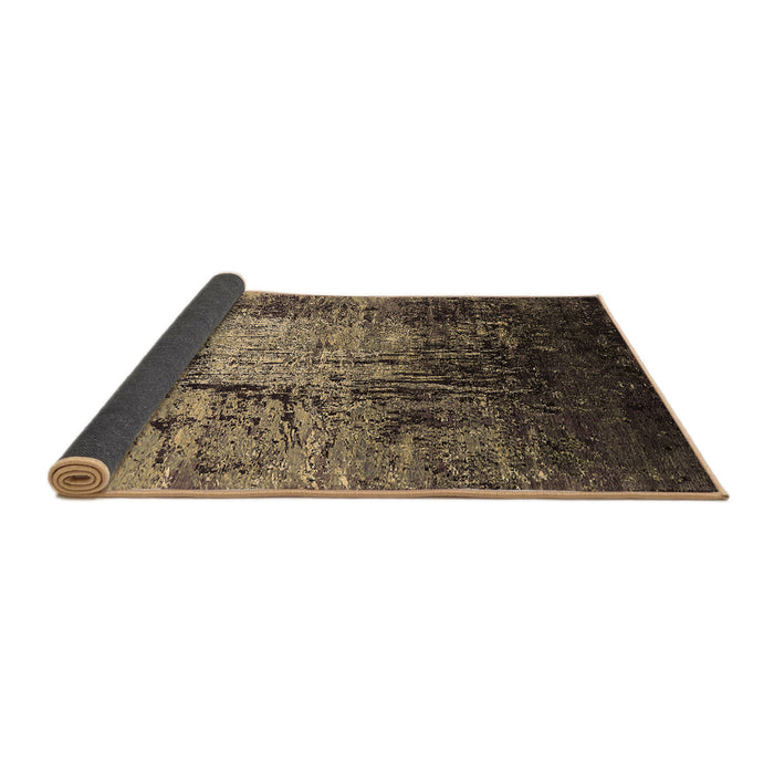 Sideview of Oriental Brown Industrial Rug, urb2144brn