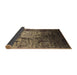 Sideview of Oriental Brown Industrial Rug, urb2144brn