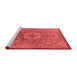 Industrial Red Washable Rugs