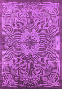 Oriental Purple Industrial Rug, urb2146pur