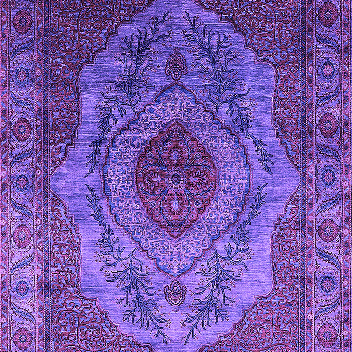 Machine Washable Oriental Purple Industrial Area Rugs, wshurb2147pur