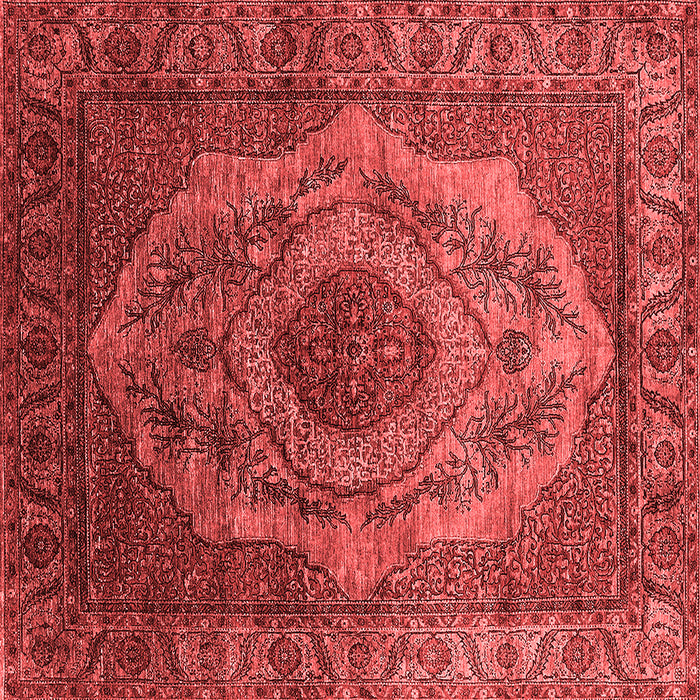 Oriental Red Industrial Rug, urb2147red