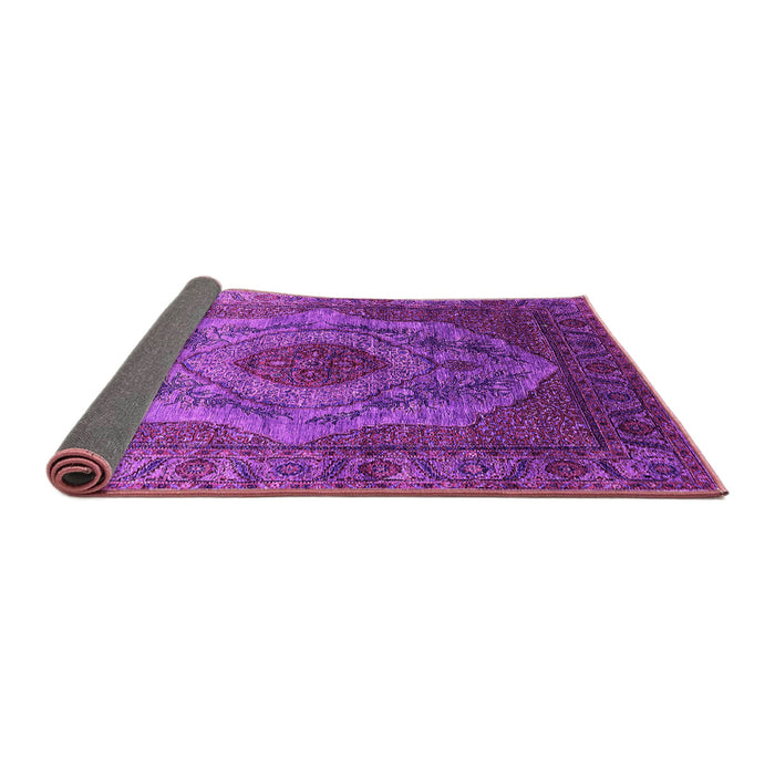 Sideview of Oriental Pink Industrial Rug, urb2147pnk