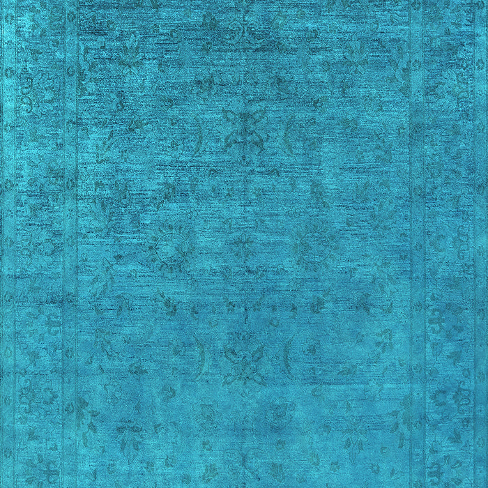 Oriental Turquoise Industrial Rug, urb2148turq