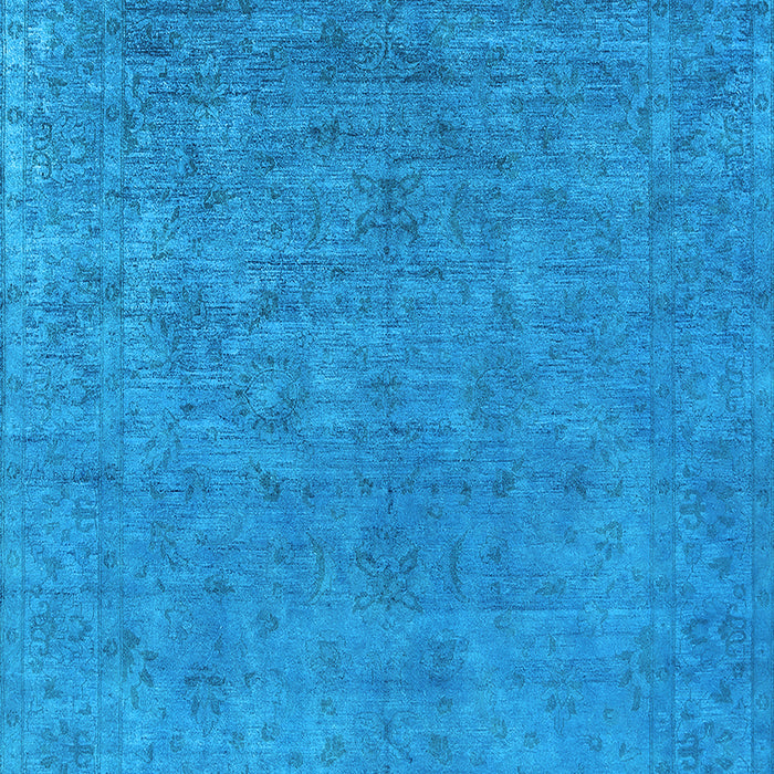 Oriental Light Blue Industrial Rug, urb2148lblu