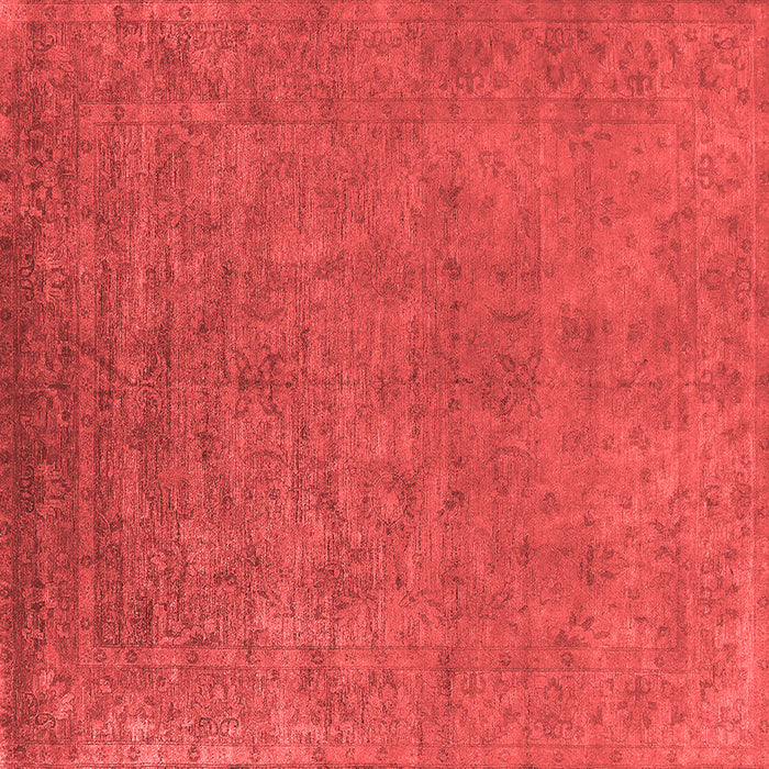 Machine Washable Oriental Red Industrial Rug, wshurb2148red