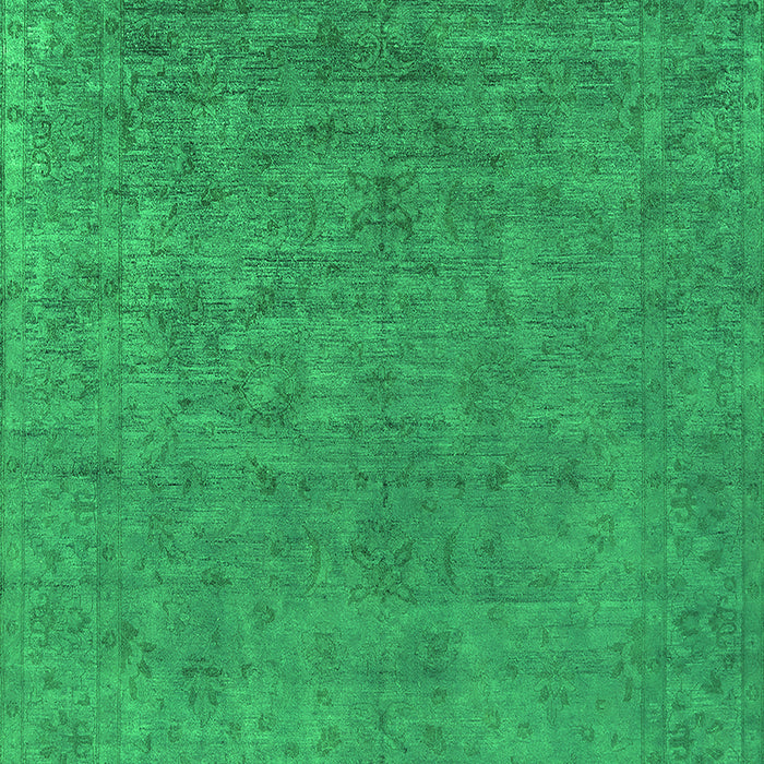 Oriental Green Industrial Rug, urb2148grn
