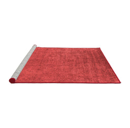 Industrial Red Washable Rugs