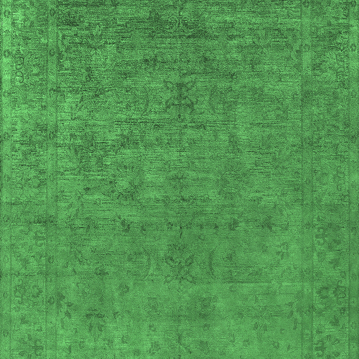 Oriental Emerald Green Industrial Rug, urb2148emgrn
