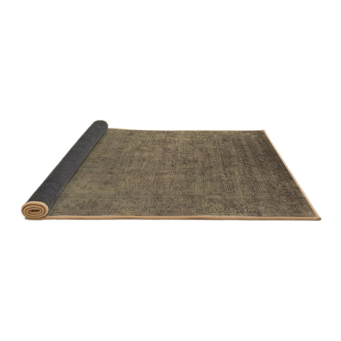 Sideview of Oriental Brown Industrial Rug, urb2148brn