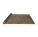 Sideview of Oriental Brown Industrial Rug, urb2148brn