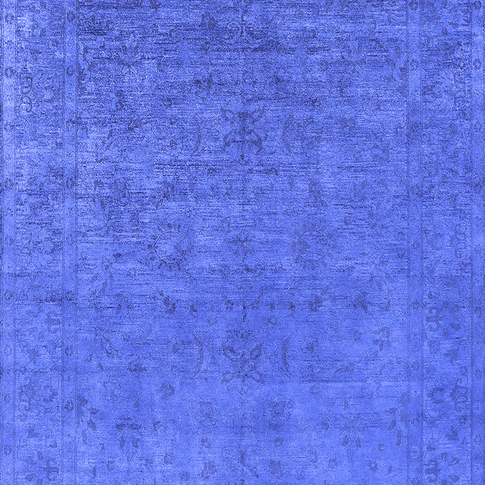 Oriental Blue Industrial Rug, urb2148blu