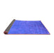 Sideview of Oriental Purple Industrial Rug, urb2148pur