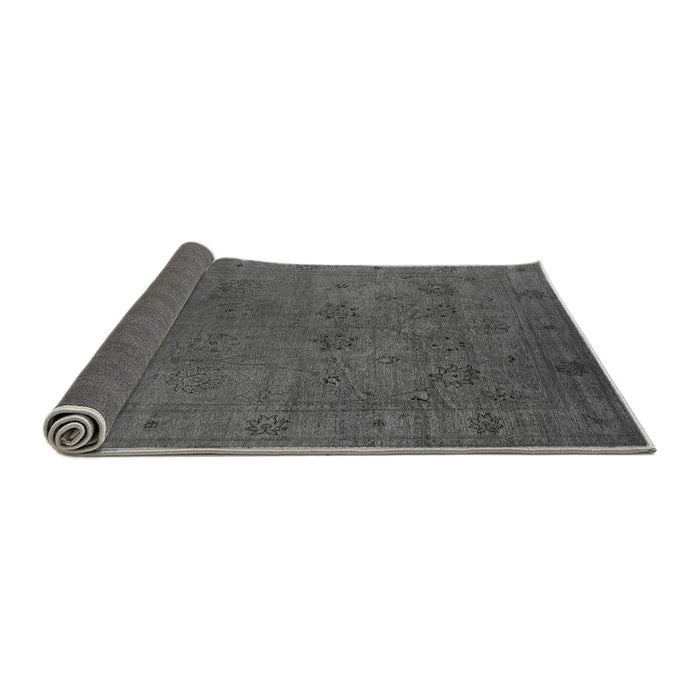 Sideview of Oriental Gray Industrial Rug, urb2149gry