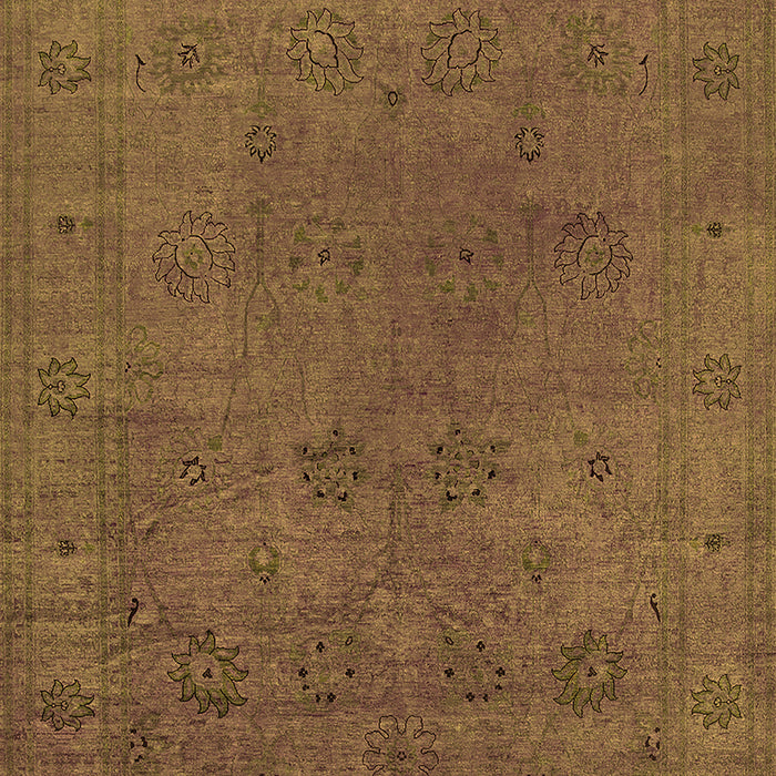 Oriental Orange Industrial Rug, urb2149org