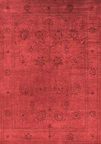 Oriental Red Industrial Rug, urb2149red