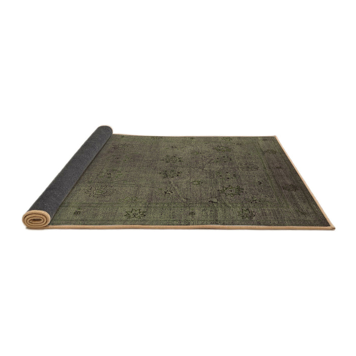 Sideview of Oriental Brown Industrial Rug, urb2149brn