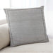 Lifestyle Image of Mid-Century Modern Urban Square Pale Silver Gray Throw Pillow, 18 inch by 18 inch, pwurb214