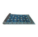 Sideview of Oriental Light Blue Industrial Rug, urb2150lblu