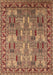 Oriental Brown Industrial Rug, urb2151brn