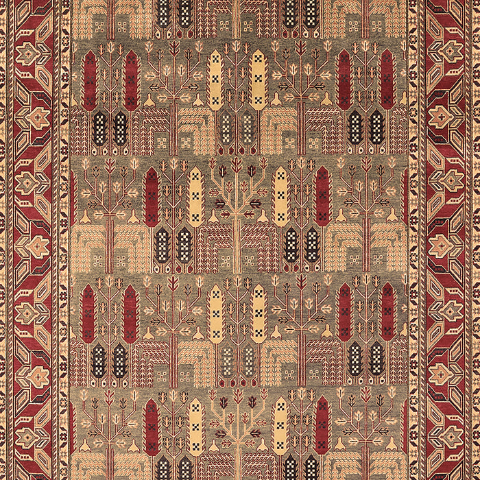 Oriental Brown Industrial Rug, urb2151brn