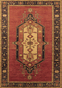 Oriental Brown Industrial Rug, urb2152brn