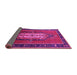 Sideview of Oriental Pink Industrial Rug, urb2152pnk