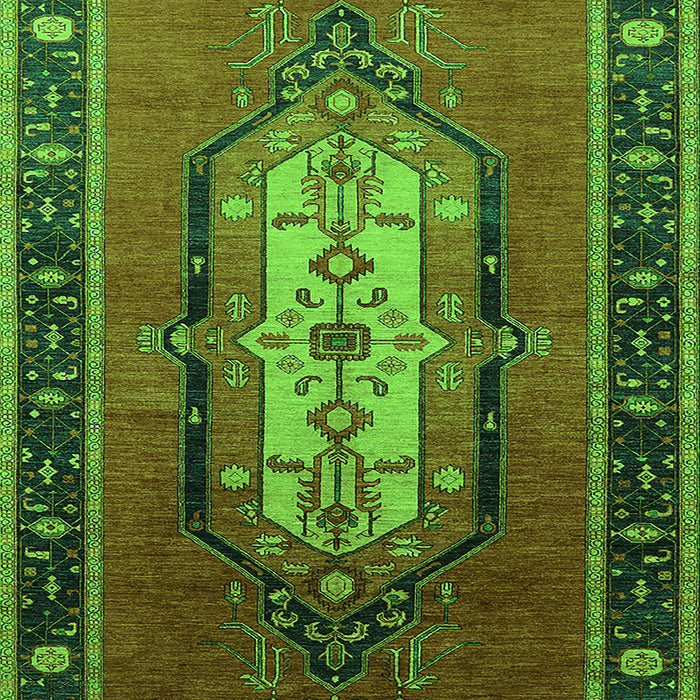 Oriental Green Industrial Rug, urb2152grn