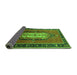 Sideview of Oriental Green Industrial Rug, urb2152grn