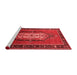 Industrial Red Washable Rugs