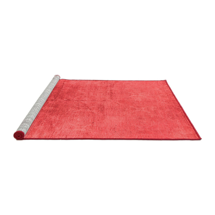 Industrial Red Washable Rugs