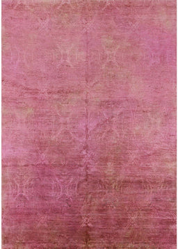 Mid-Century Modern Red Oriental Rug, urb2153