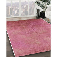 Mid-Century Modern Red Oriental Rug, urb2153