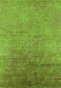 Oriental Green Industrial Rug, urb2153grn