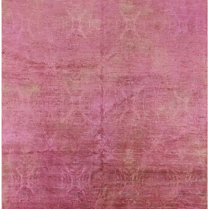 Machine Washable Industrial Modern Red Rug, wshurb2153